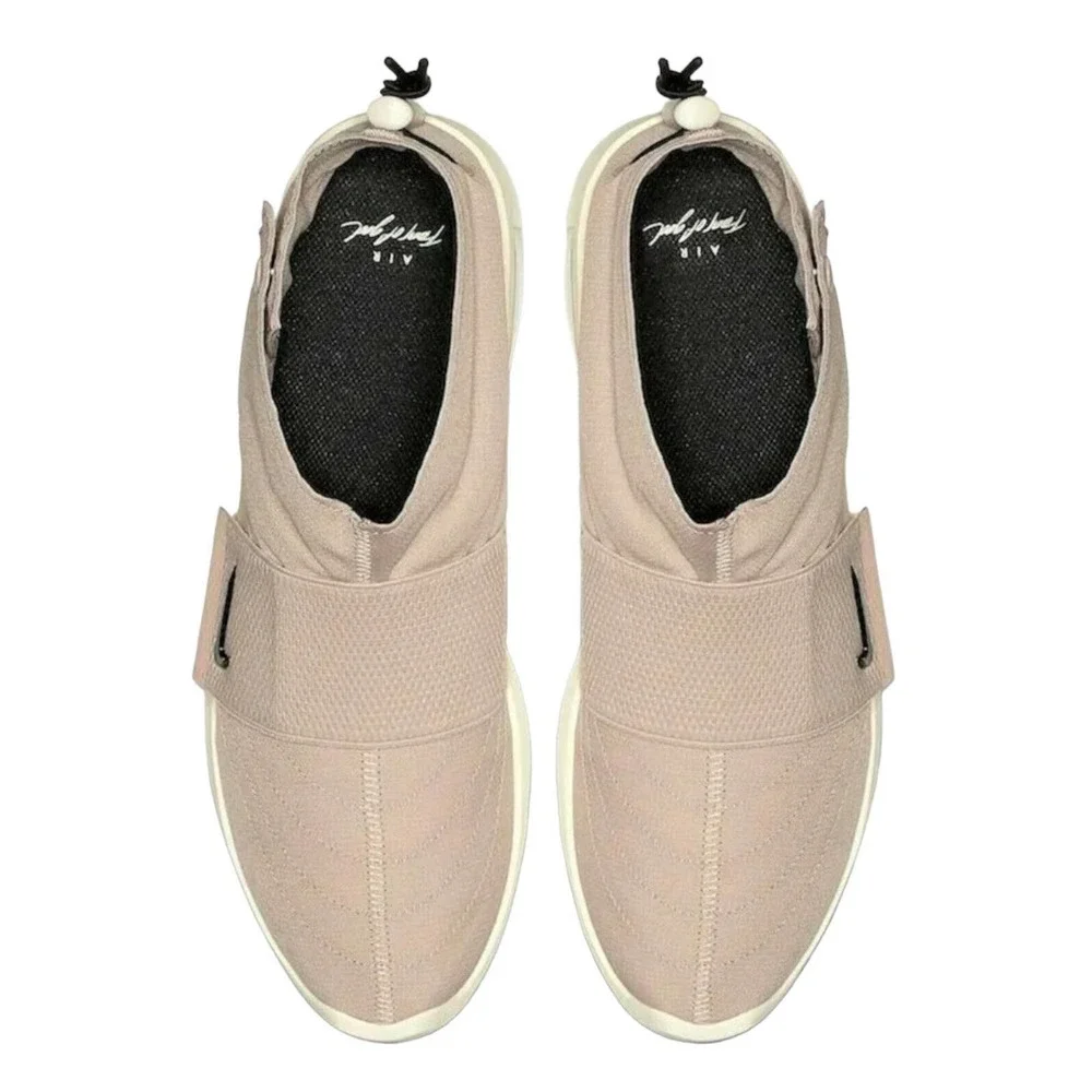 Nike Shoes Men Size 9.5 Air x Fear of God Moccasin Particle Beige AT8086-200‎ - Picture 2 of 7
